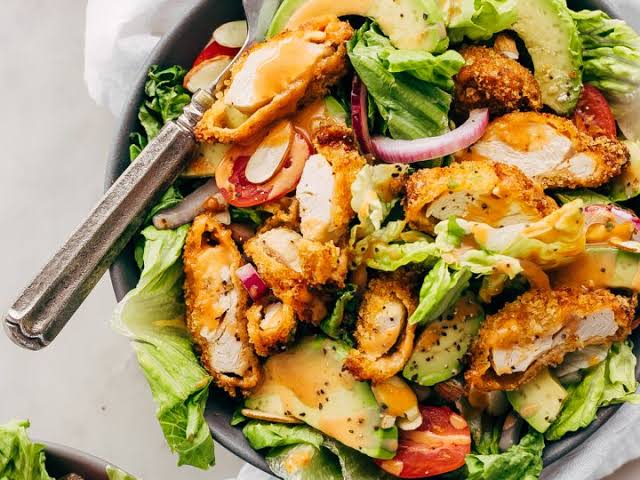 Veggie Chicken Salad